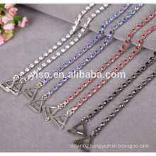 colored crystal bra straps